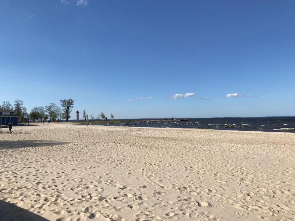 Blick Auf Yachthafen An Der Ostsee Ueckermunde Bagian luar foto